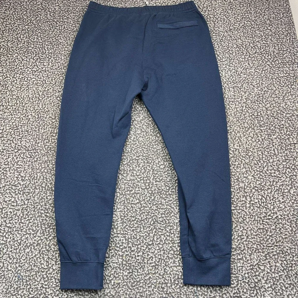 Air Jordan Michigan Wolverines Joggers Men Large Navy Blue Fleece New L